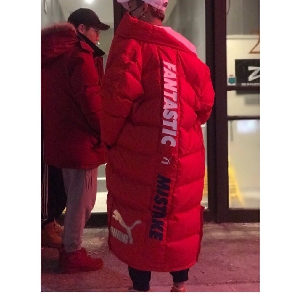 Puma X Ader Error Long Puffer Jacket - Picture 4 of 9